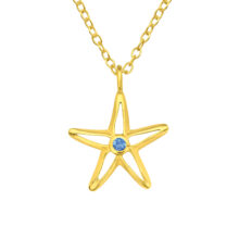 starfish gold plated
